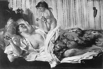 Flirtation I. Version by Lovis Corinth